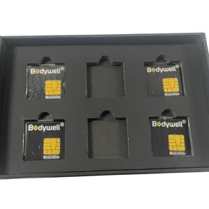 Bodywell Body Well Bio Chip BioChip EMF Protection Blocking Lot Of 4
